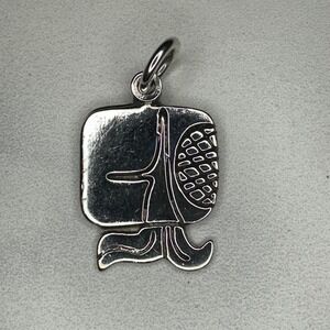 Sterling Silver Indigenous Charm‎ Pendant Native Jewelry